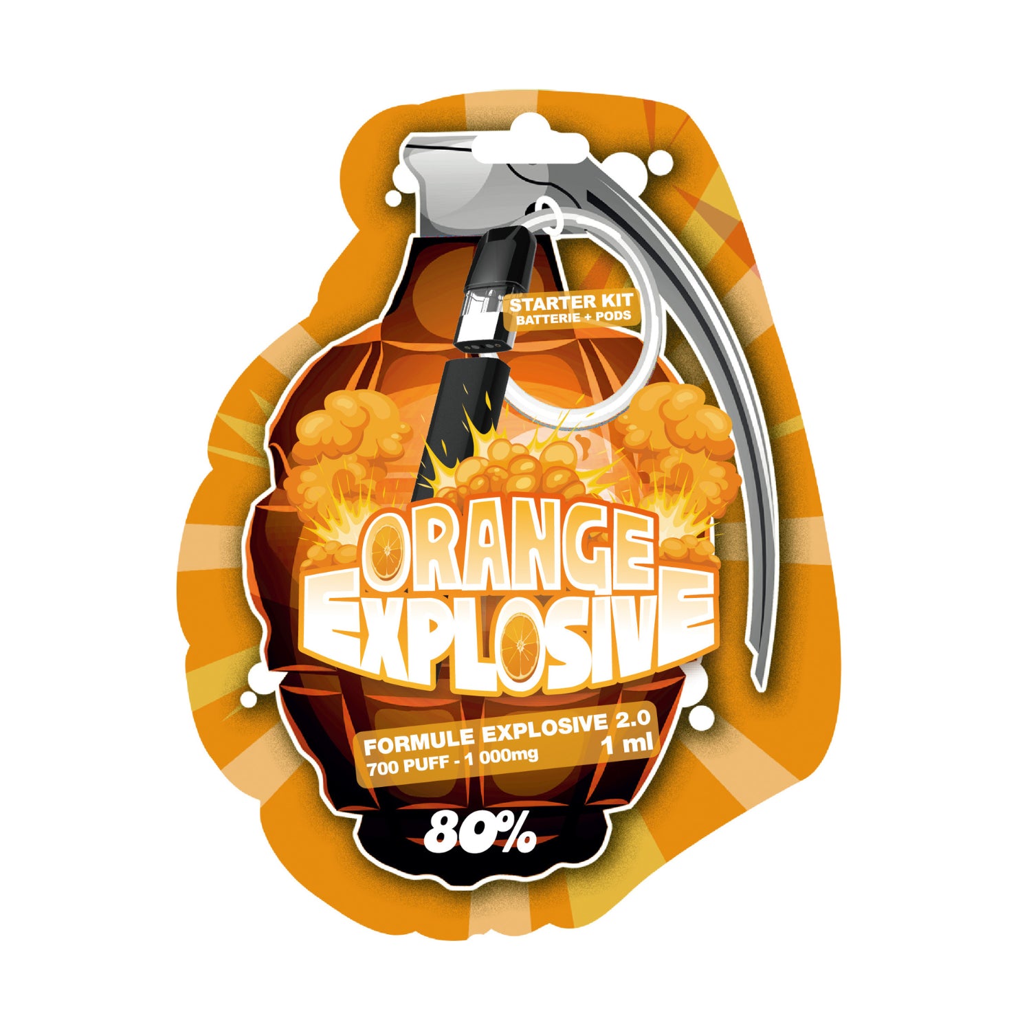 Pods Formule Explosive 2.0 | 10-OH-HHC | 6 Saveurs (Copie)