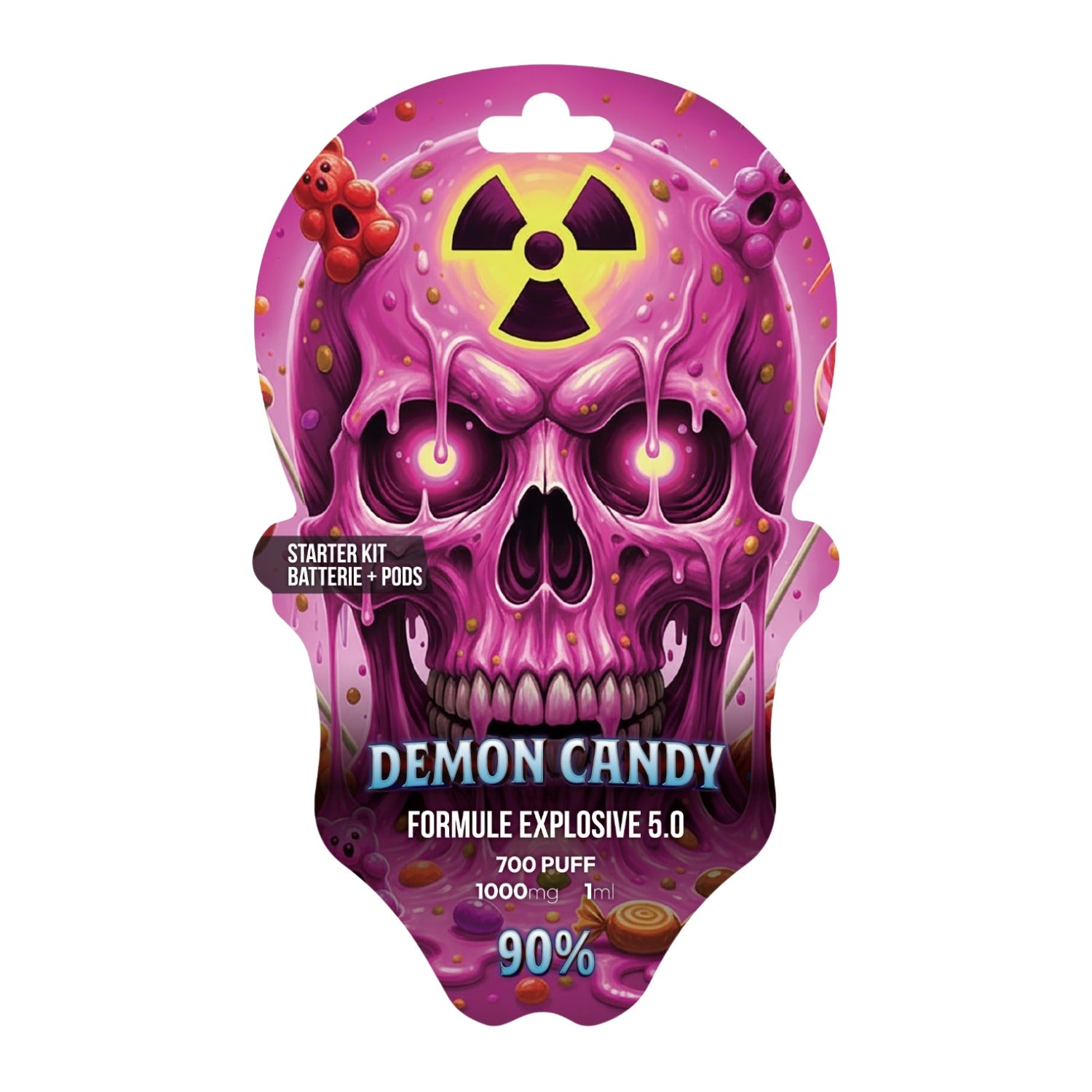 Pods Skull Vape CSA | Formule Explosive 5.0 | 4 saveurs