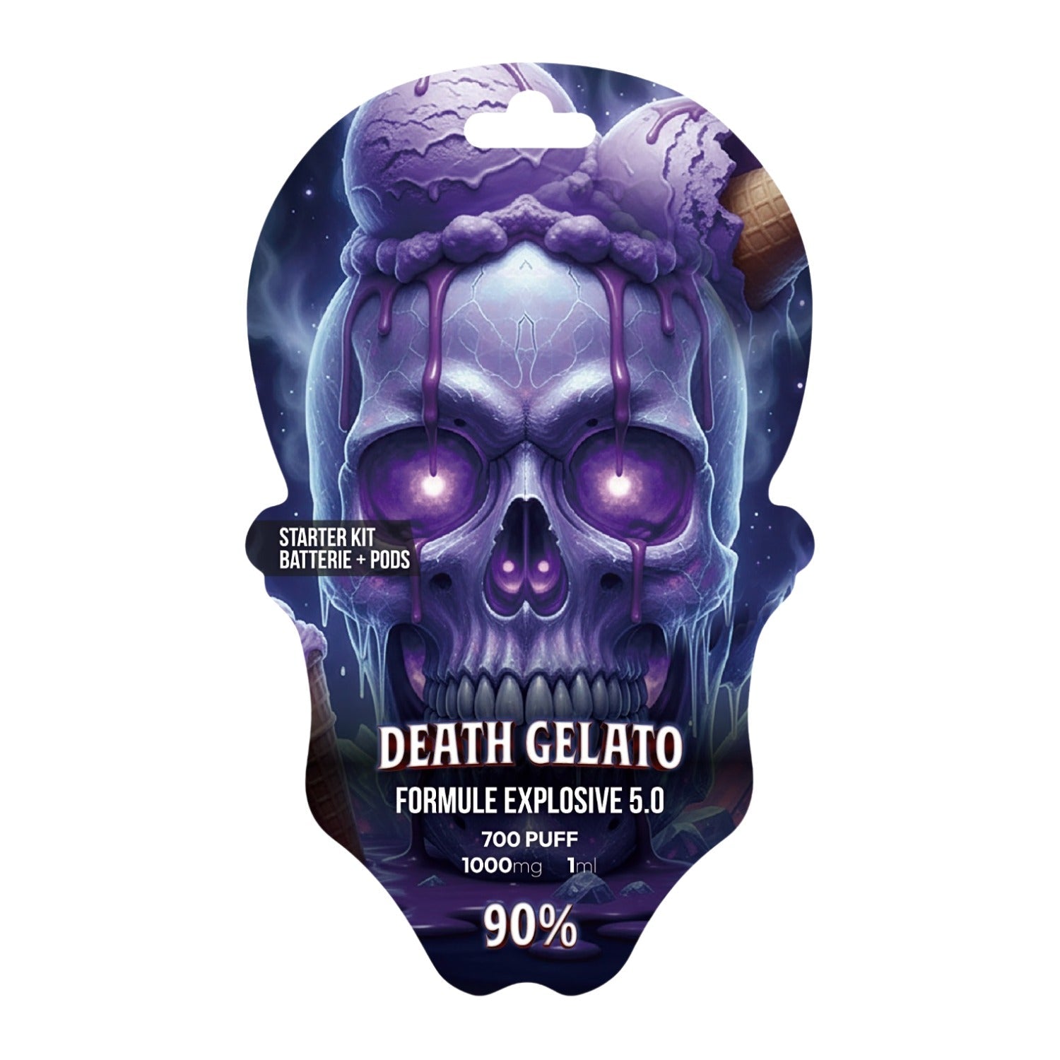 Pods Skull Vape CSA | Formule Explosive 5.0 | 4 saveurs - 420 Green road