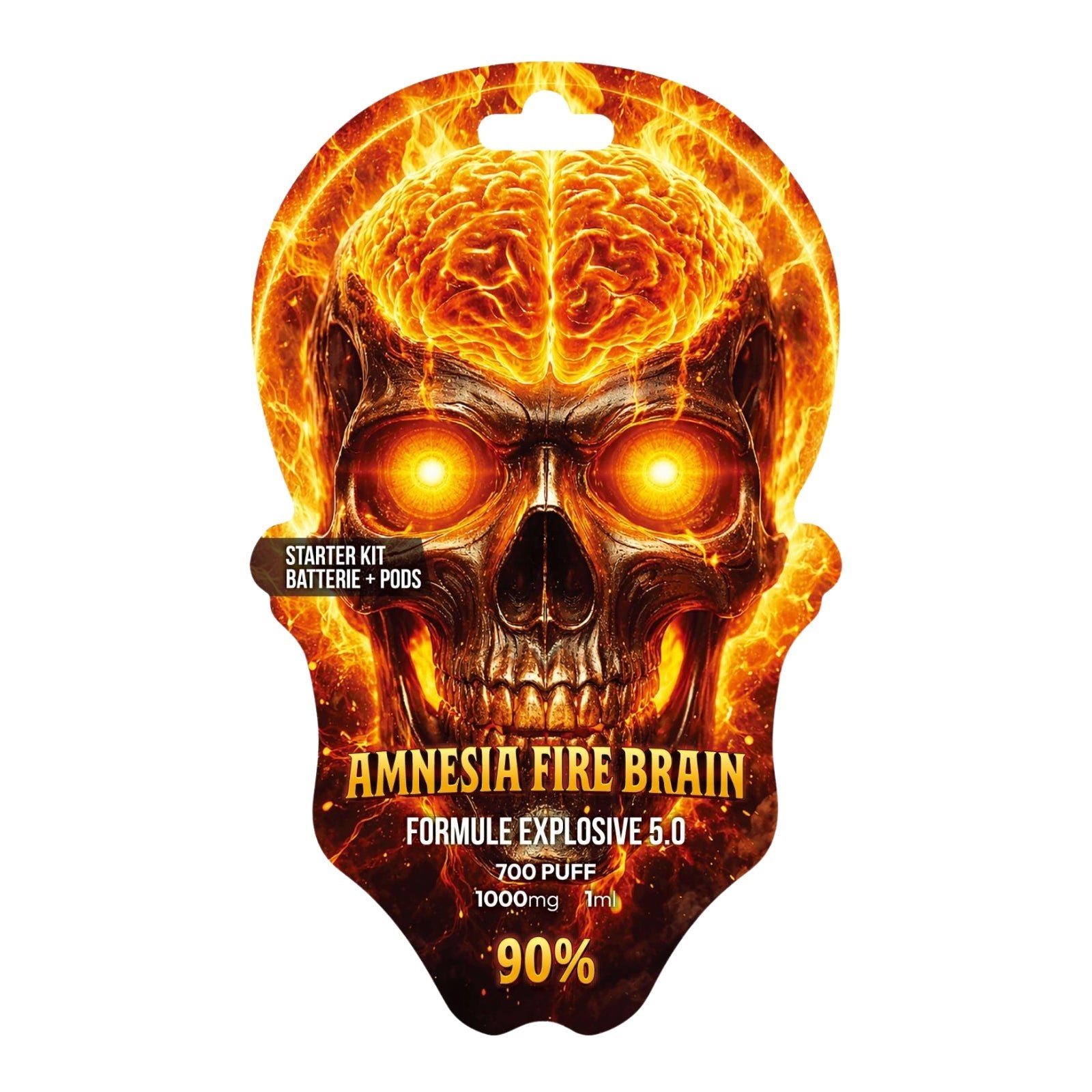 Pods Skull Vape CSA | Formule Explosive 5.0 | 4 saveurs - 420 Green road